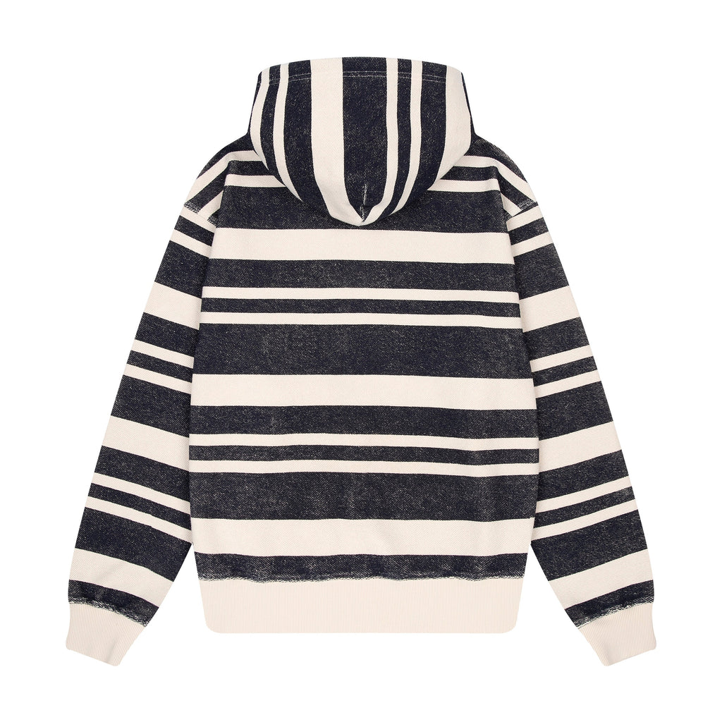 Derschutze "on air" striped Zip Up