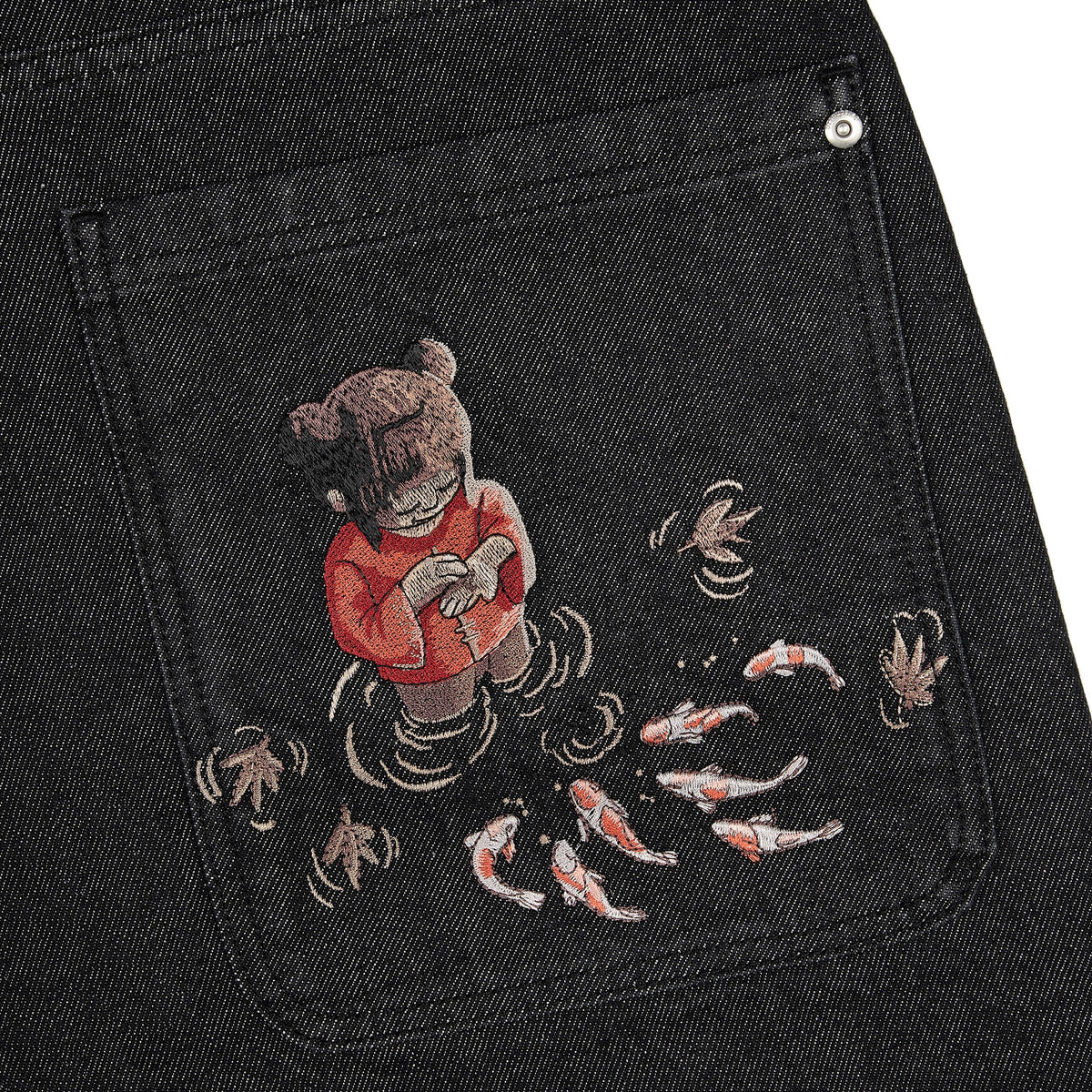 Derschutze "koi fish v2" Jorts raw black