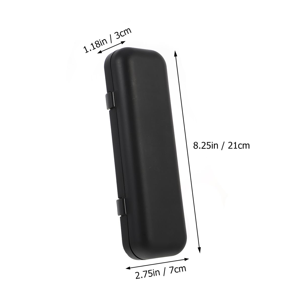 Electric Toothbrush Travel Case 2Pcs Set Black and White Y107