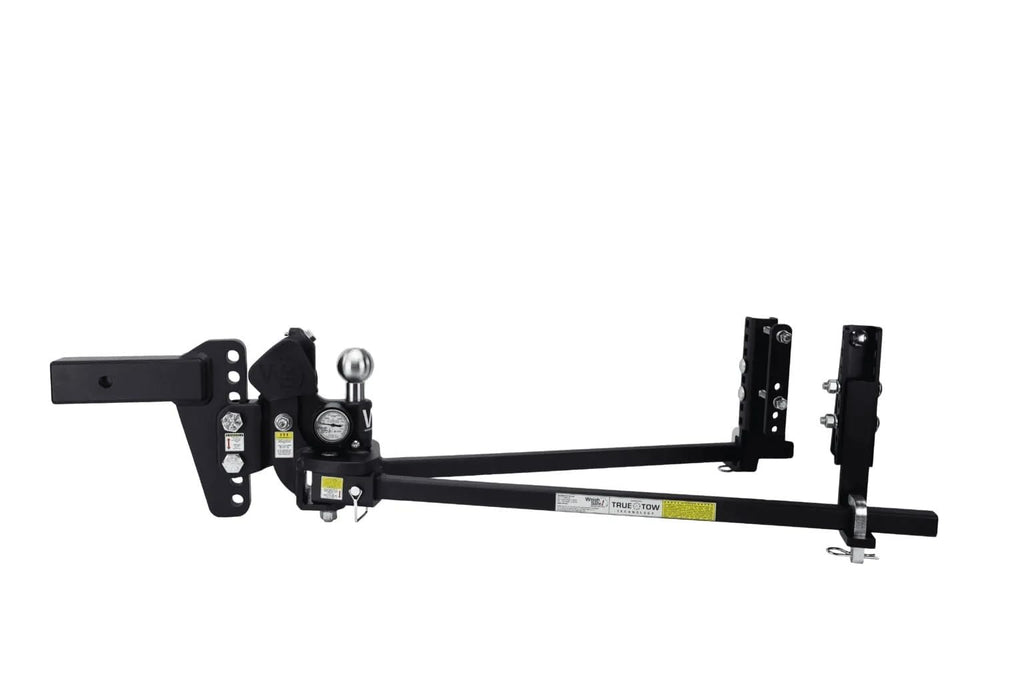 Weight Distribution Hitch with Anti-Sway, 4" Drop, 2" Shank, 12,500-lb Towing Capacity I506431