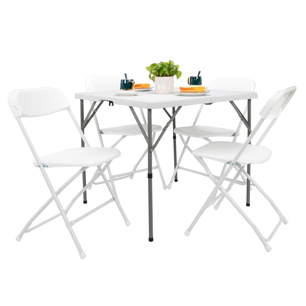 34 inch White Folding Plastic Table A967148