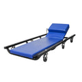 40" Padded Mechanic Creeper with 6 Casters, Blue T878384