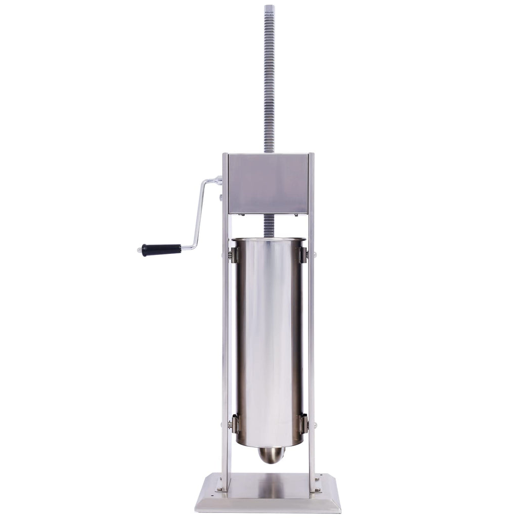 Stainless Steel 15LB Sausage Stuffer with 4 Stuffing Tubes R680