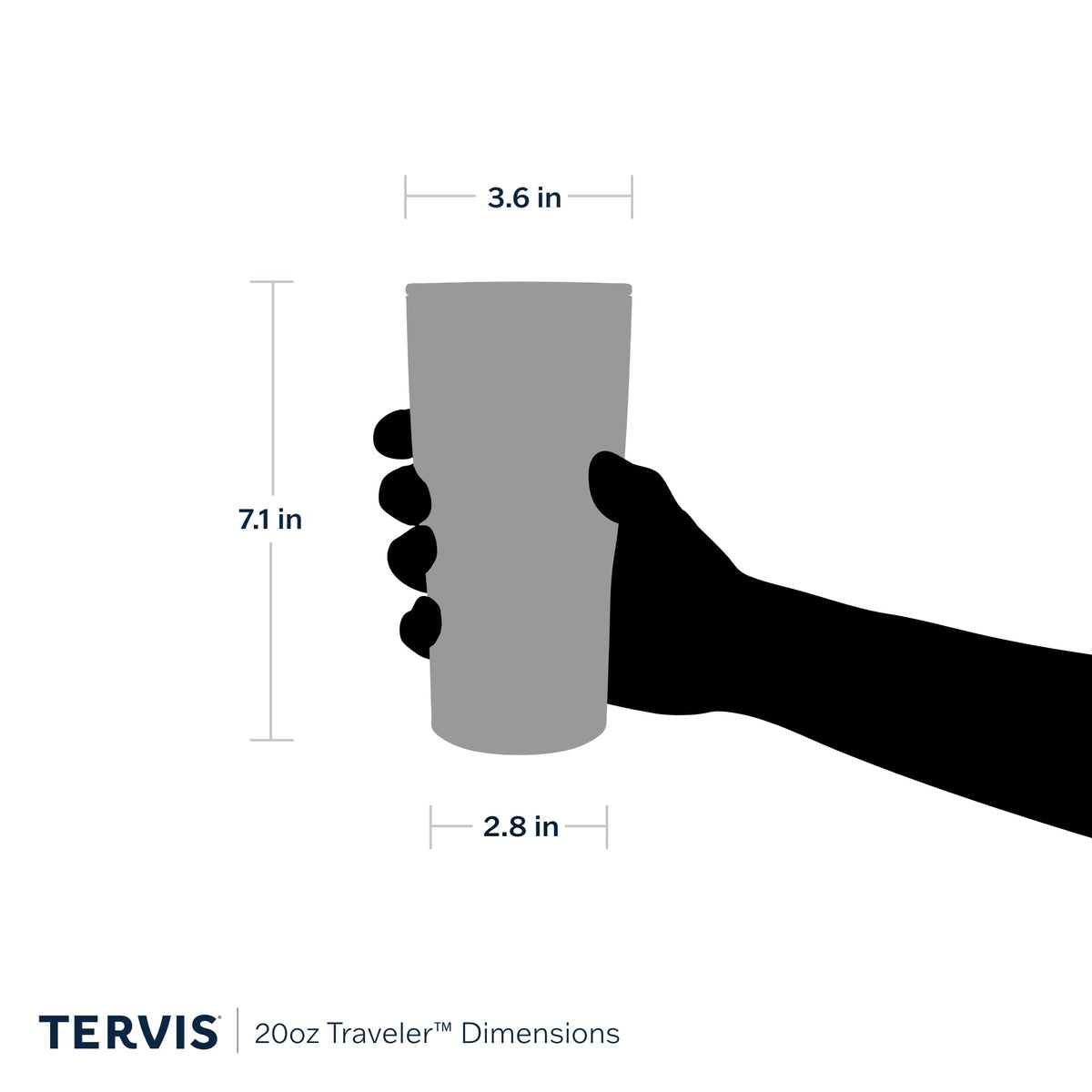 20oz Stainless Steel Tumbler O607