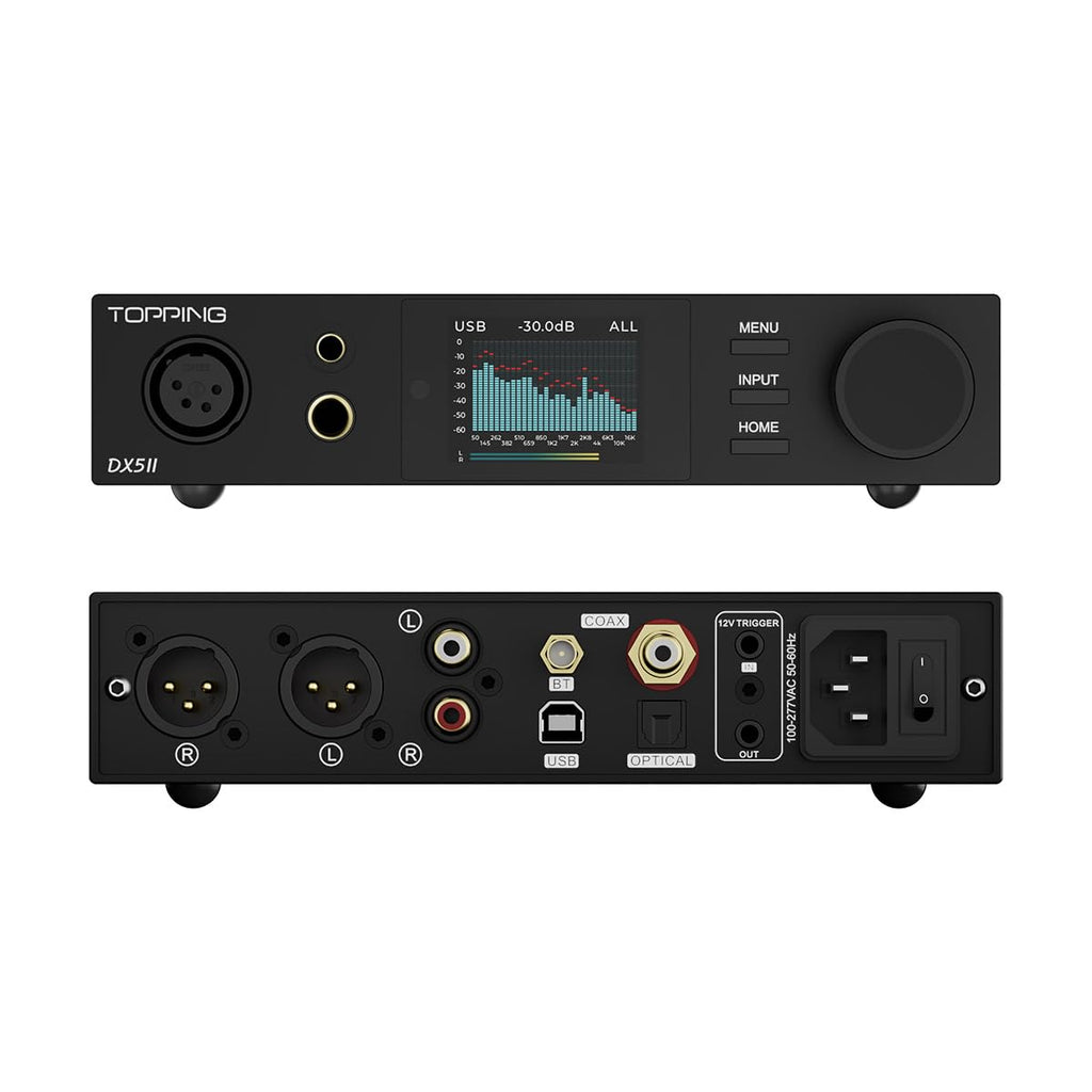 Black Hi-Res DAC & Headphone Amp Combo Y237