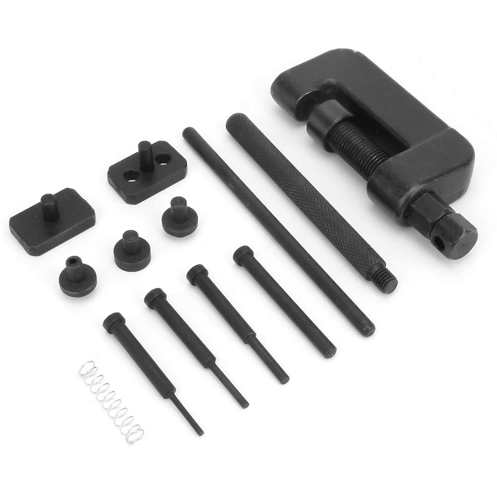 13PC Motorcycle Chain Breaker Rivet Tool Set with Carrying Case X58189