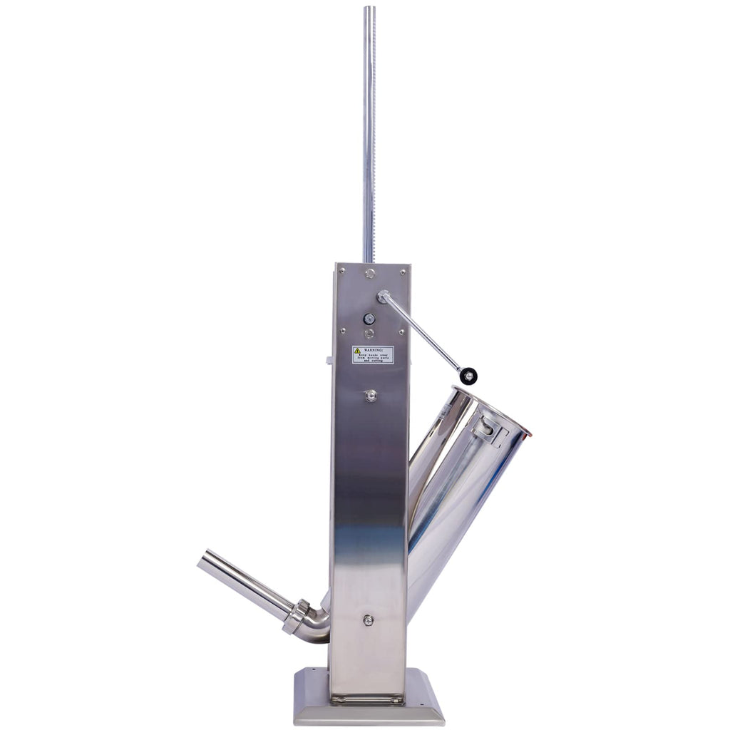 Stainless Steel 15LB Sausage Stuffer with 4 Stuffing Tubes R680