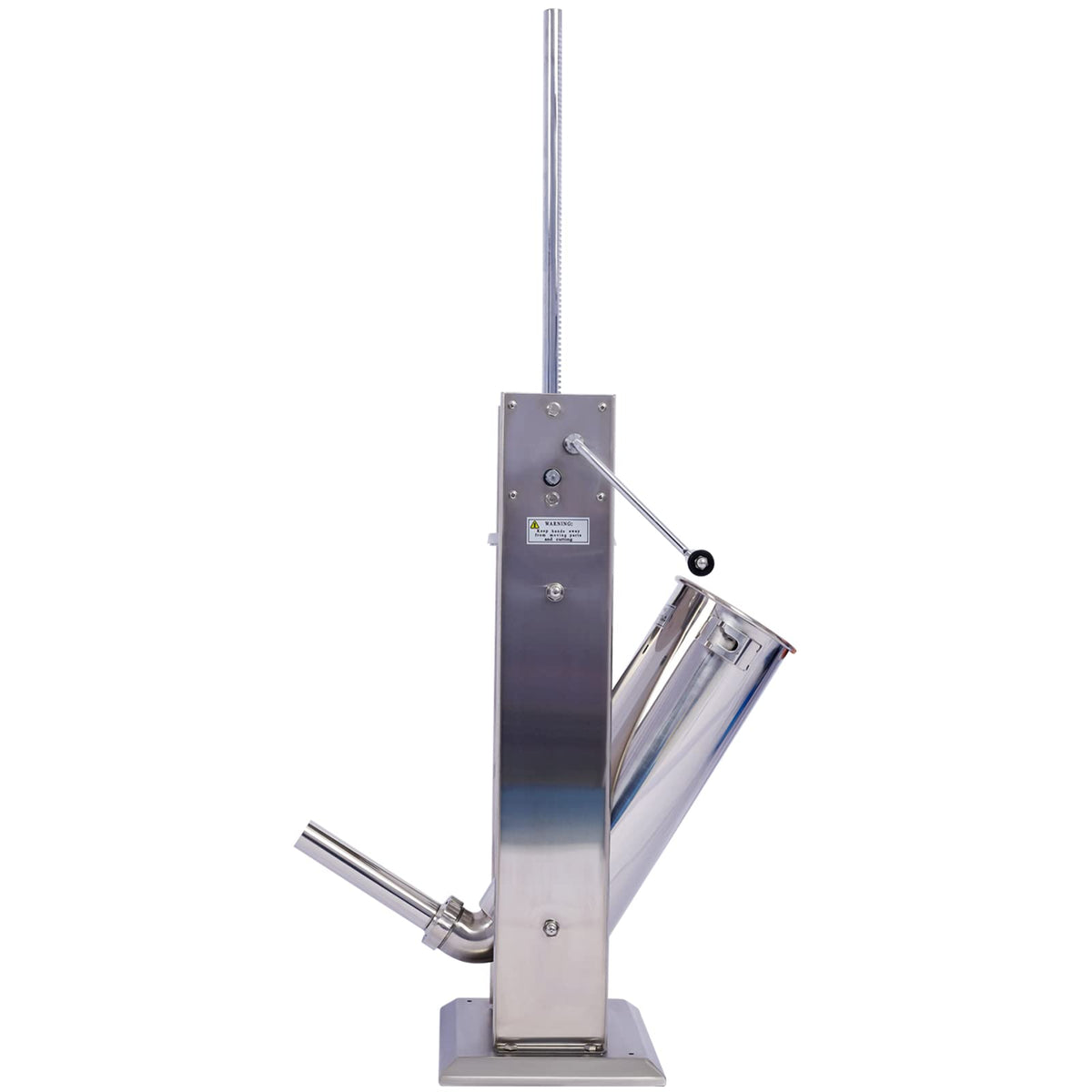 Stainless Steel 15LB Sausage Stuffer with 4 Stuffing Tubes R680