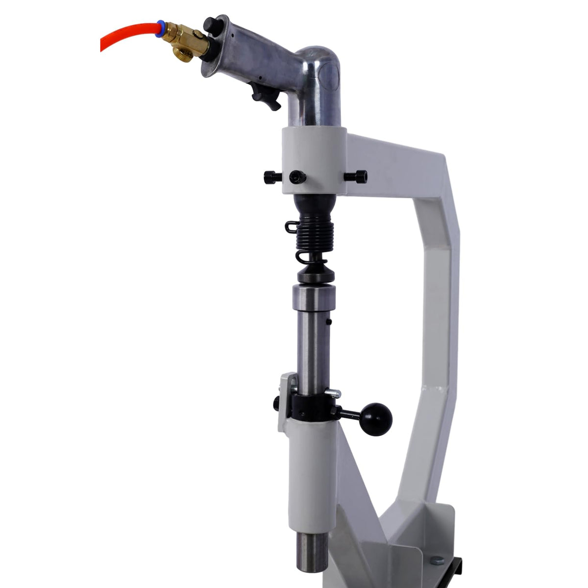 19.6" Throat Pneumatic Planishing Hammer with Steel Frame Stand and Foot Pedal O4838
