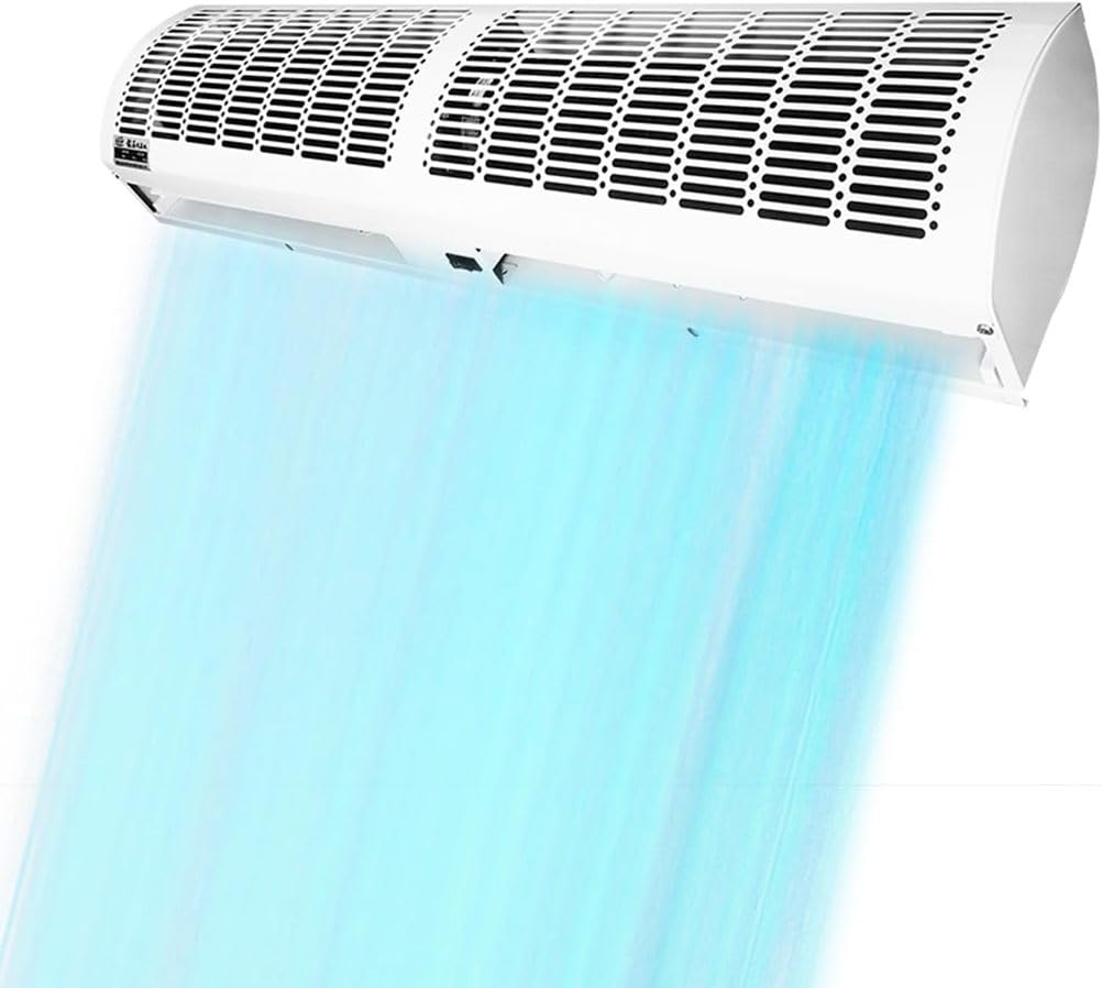 Wall Mounted Air Curtain, 2-Speed with Remote Control O991