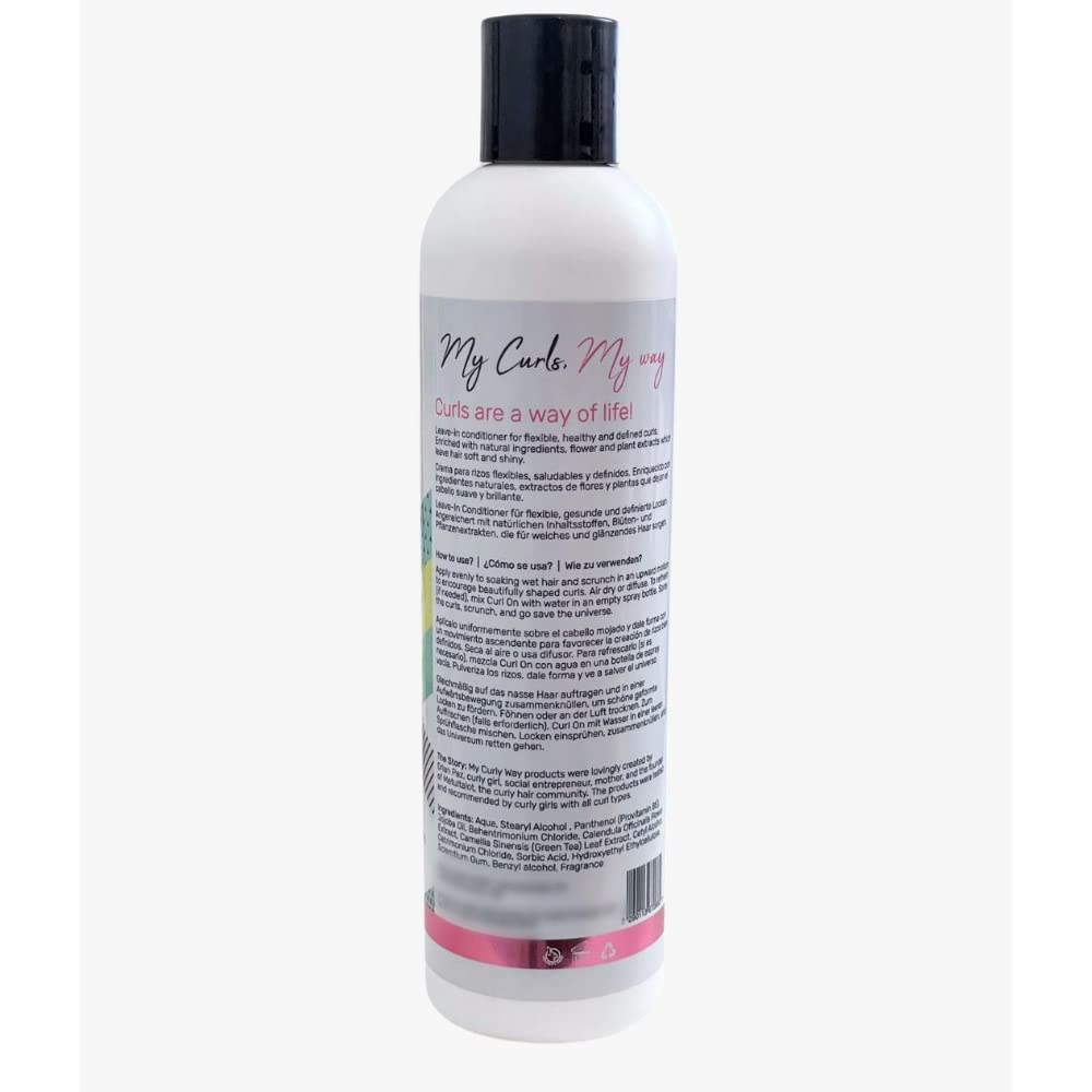 10 Oz Vegan Leave In Conditioner for Curly Hair I244