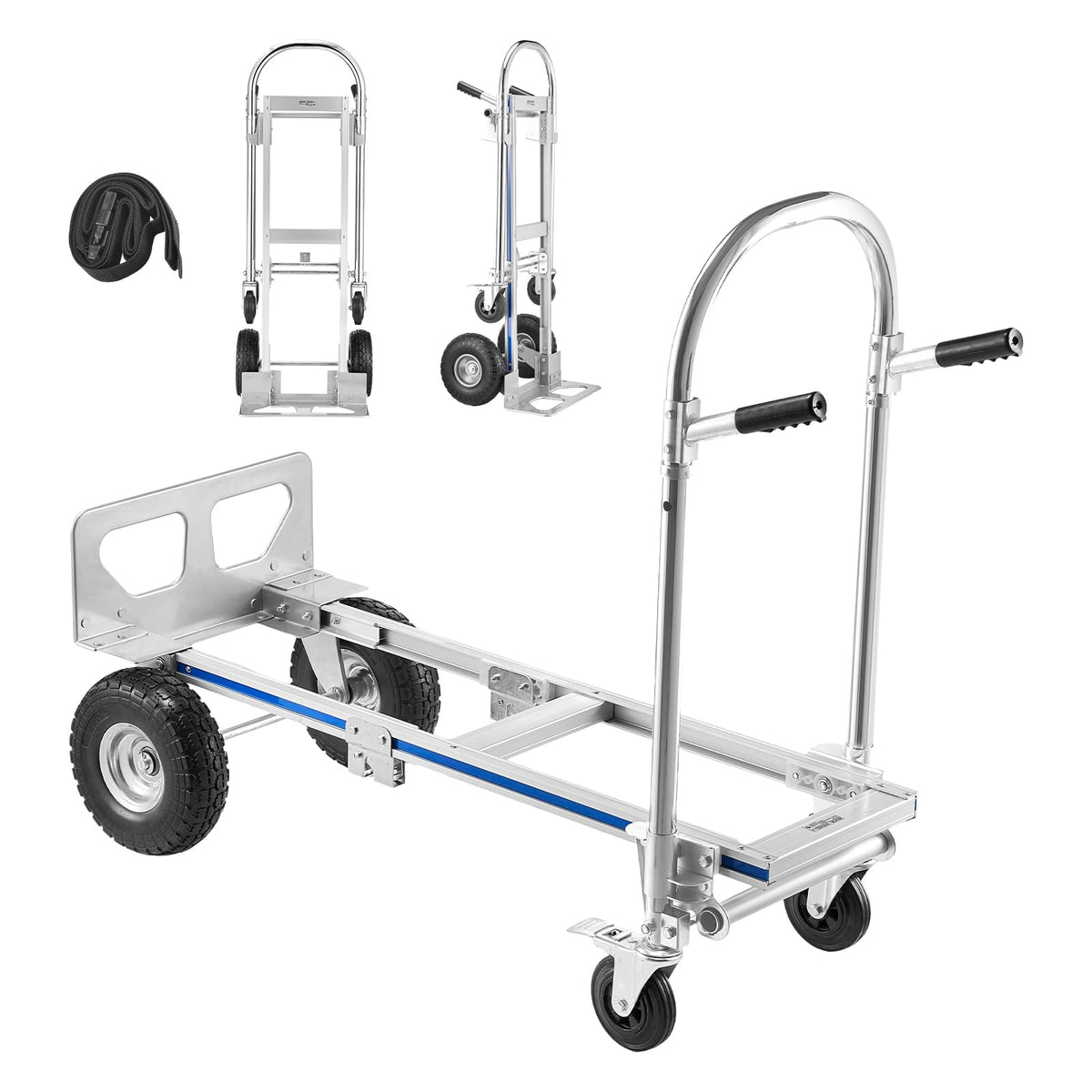 2 in 1 Convertible Hand Truck Dolly 1000 lbs L778208