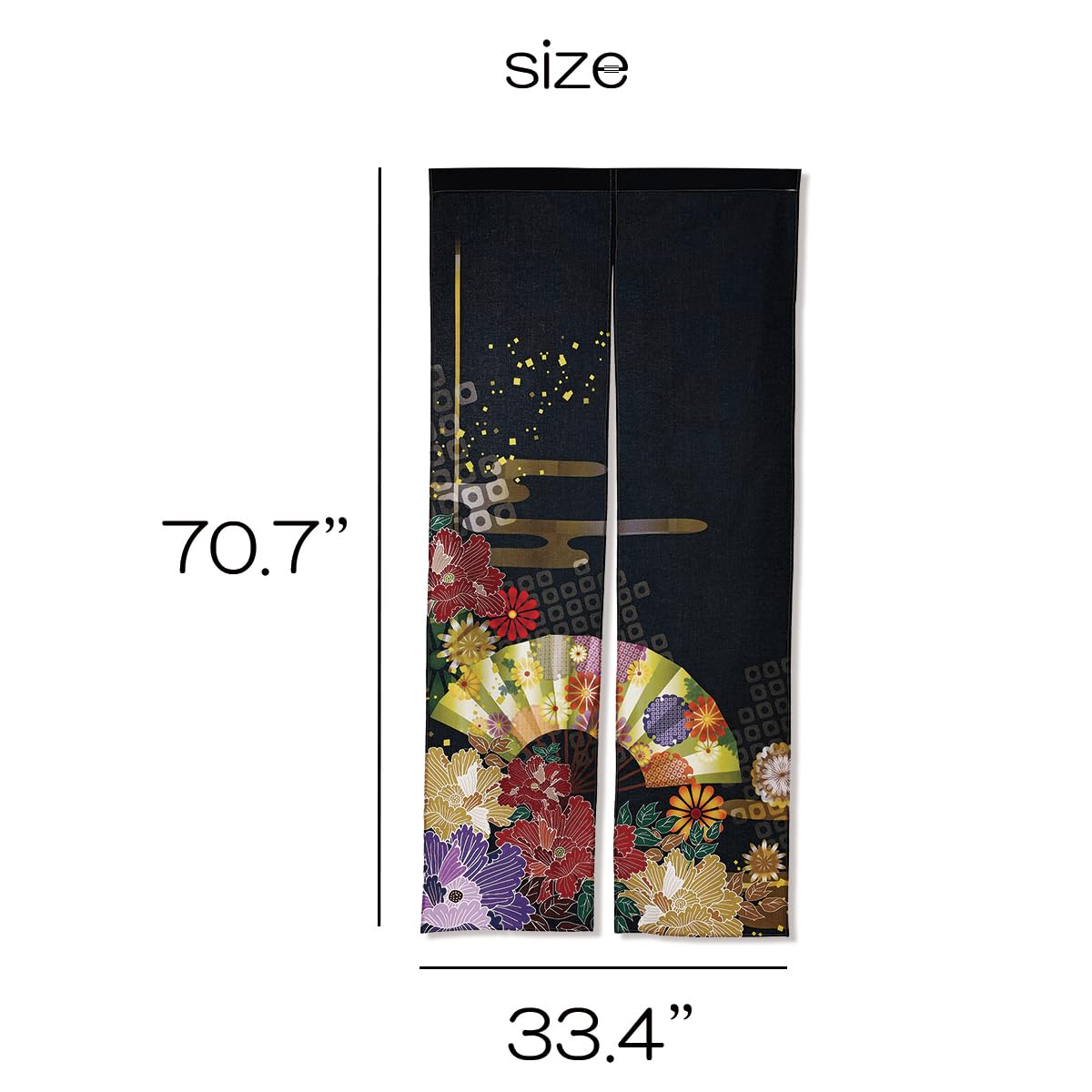 Japanese Style Doorway Curtain O2092