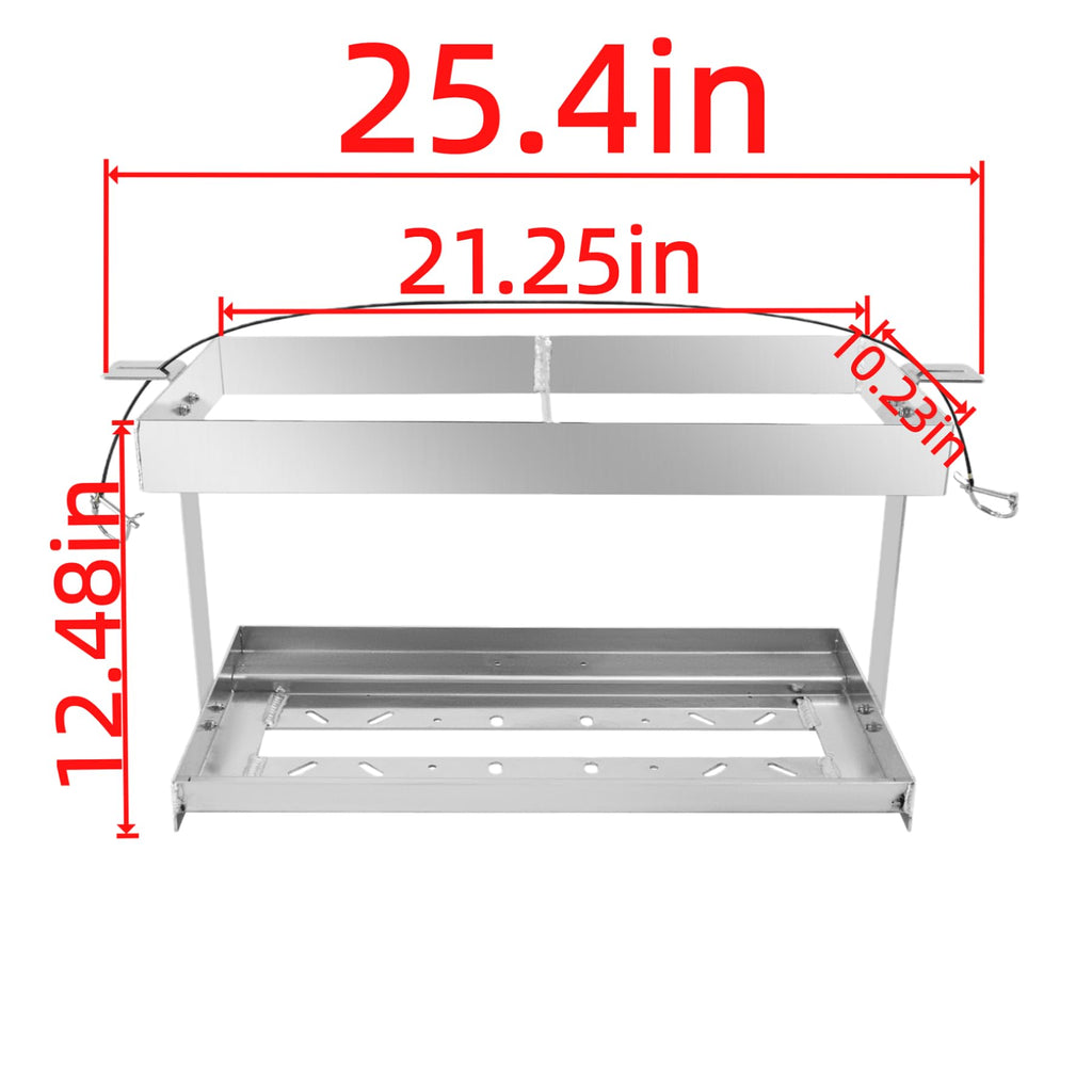 Heavy Duty Fuel Can Holder for 2 5-Gal Jugs B795