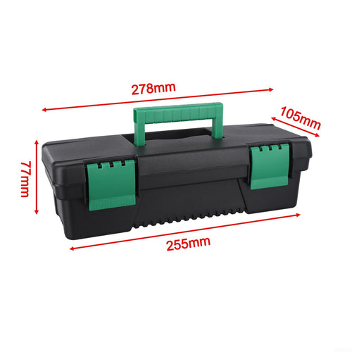 10 Inch Plastic Toolbox with Secure Latch X22487