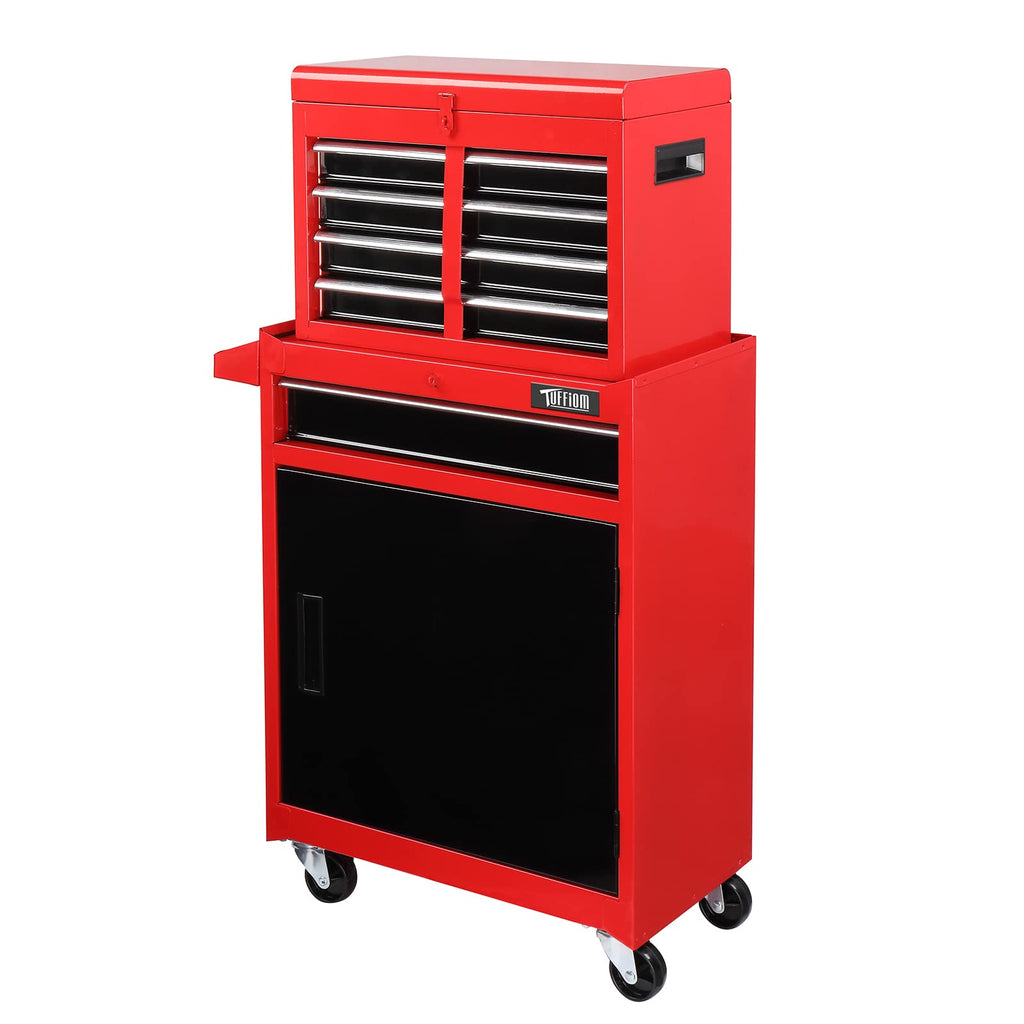 5 Drawer Rolling Tool Chest with Lockable Wheels Q4061