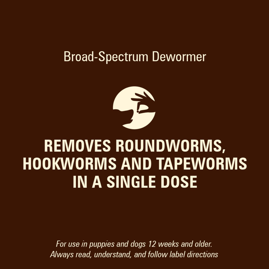 7 Way De-Wormer Chewables for Dogs, 6 Count V897462