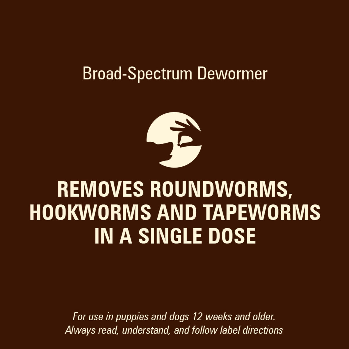 7 Way De-Wormer Chewables for Dogs, 6 Count V897462