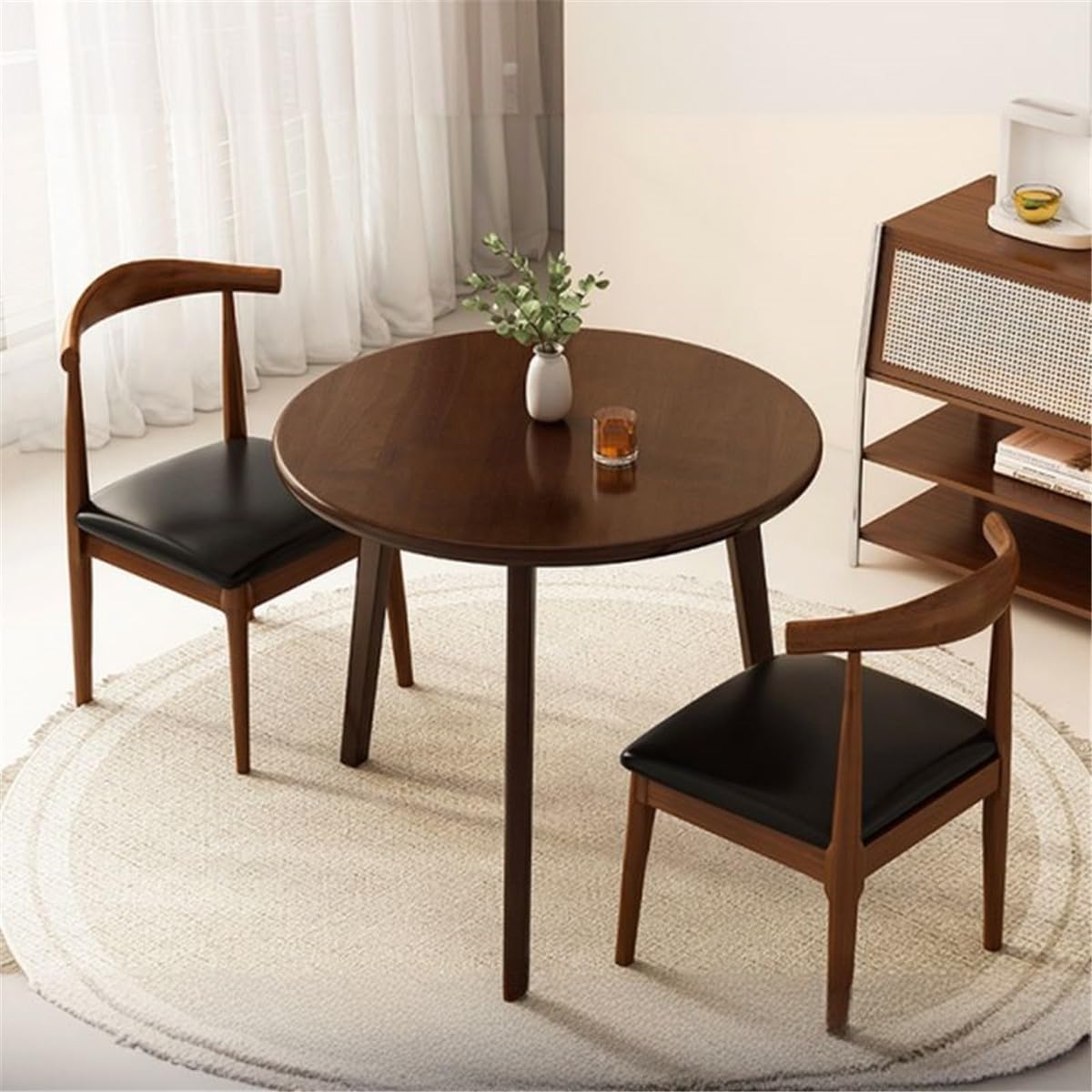 Round Dining Table Chairs Set G37484