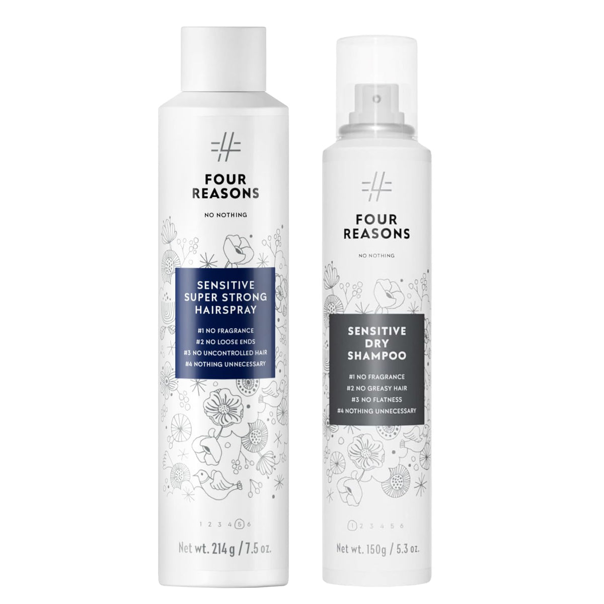 Sensitive Hairspray & Dry Shampoo F306