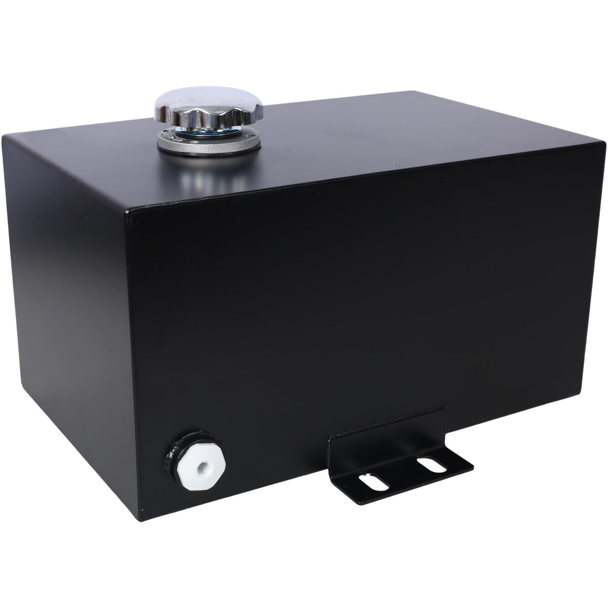 5 Gallon Hydraulic Fluid Reservoir Tank 14 Gauge Steel Black G11315