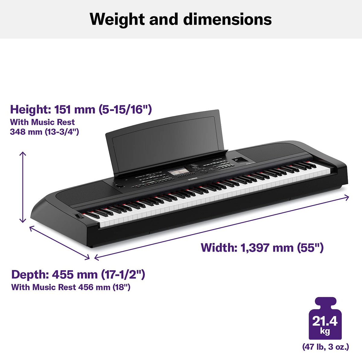 88-Key Weighted Digital Piano I5177