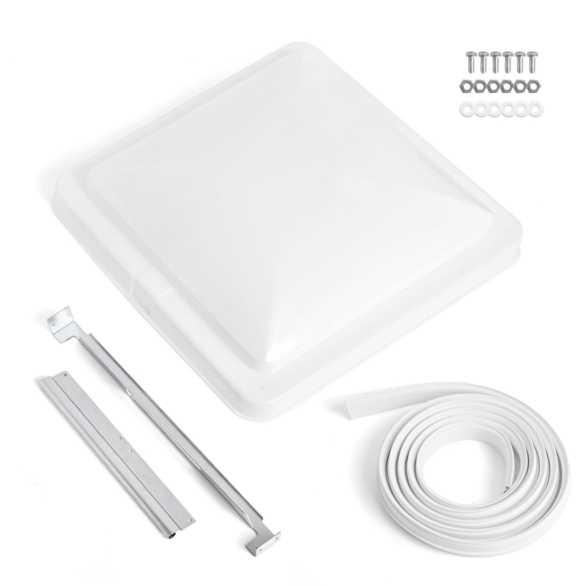 14" RV Roof Vent Cover with Rubber Seal Strip A3521