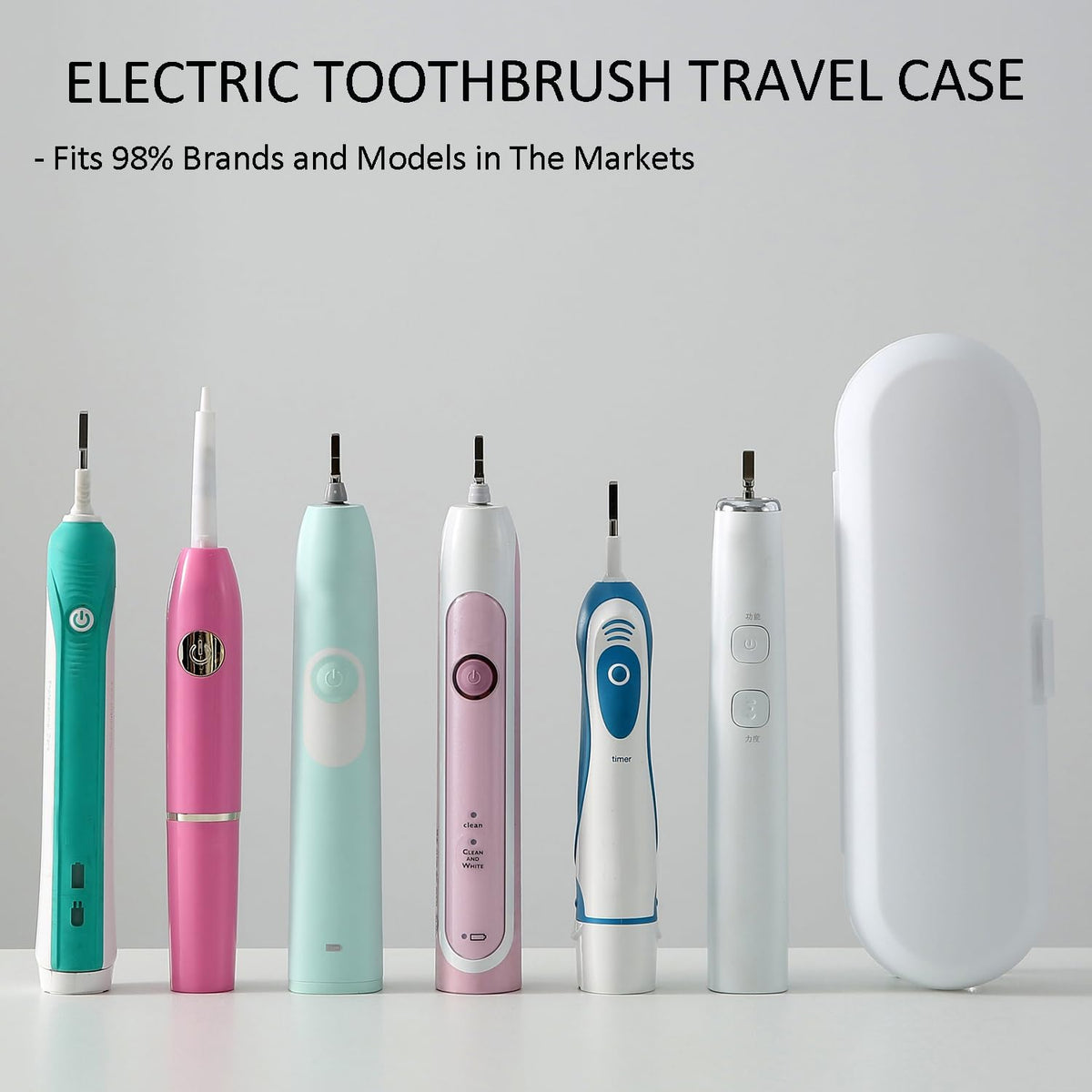 Plastic Electric Toothbrush Travel Case R18194