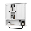 Wall Mounted Medicine Cabinet with Towels Bar A8288