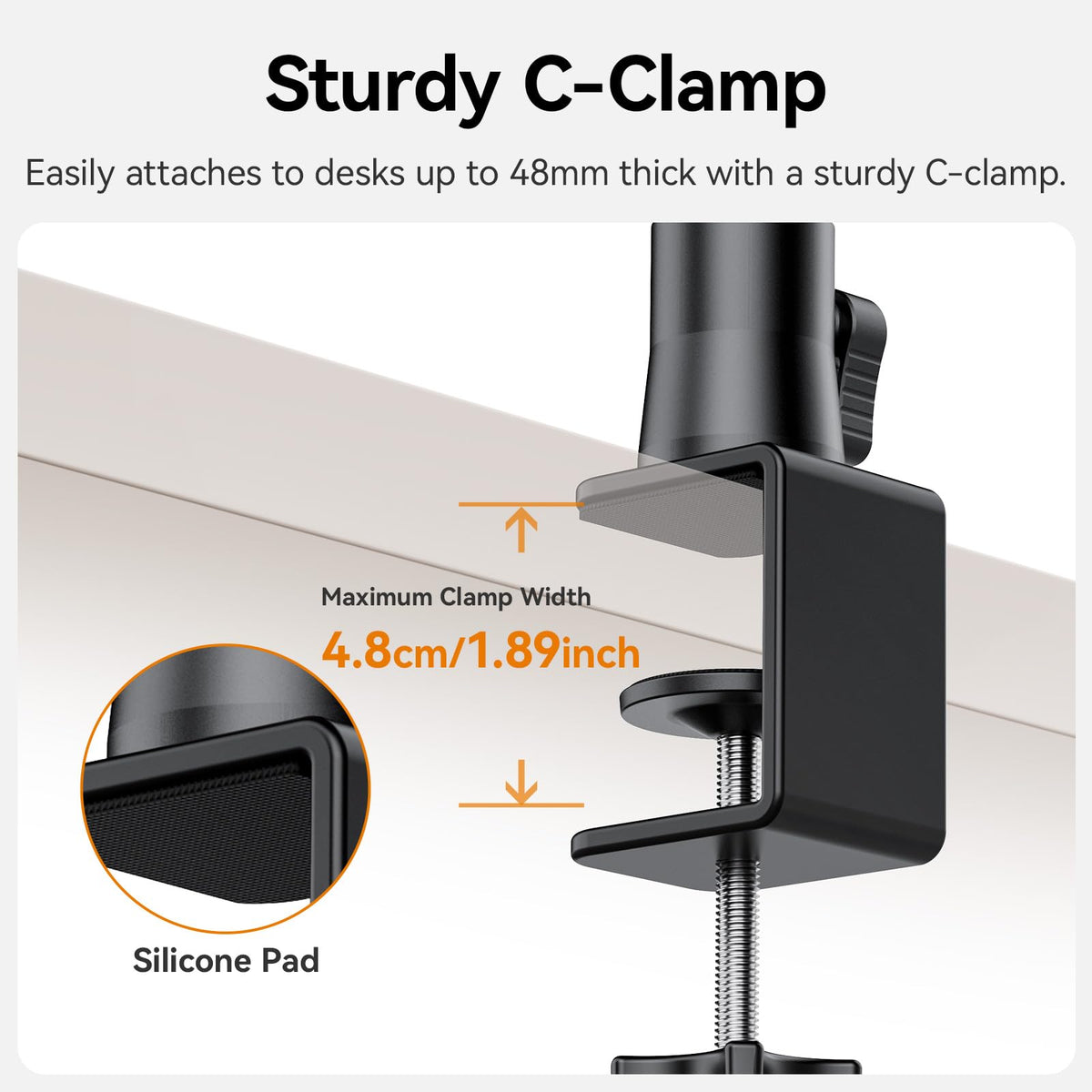 Camera Desk Mount Stand Articulating Arm J3339