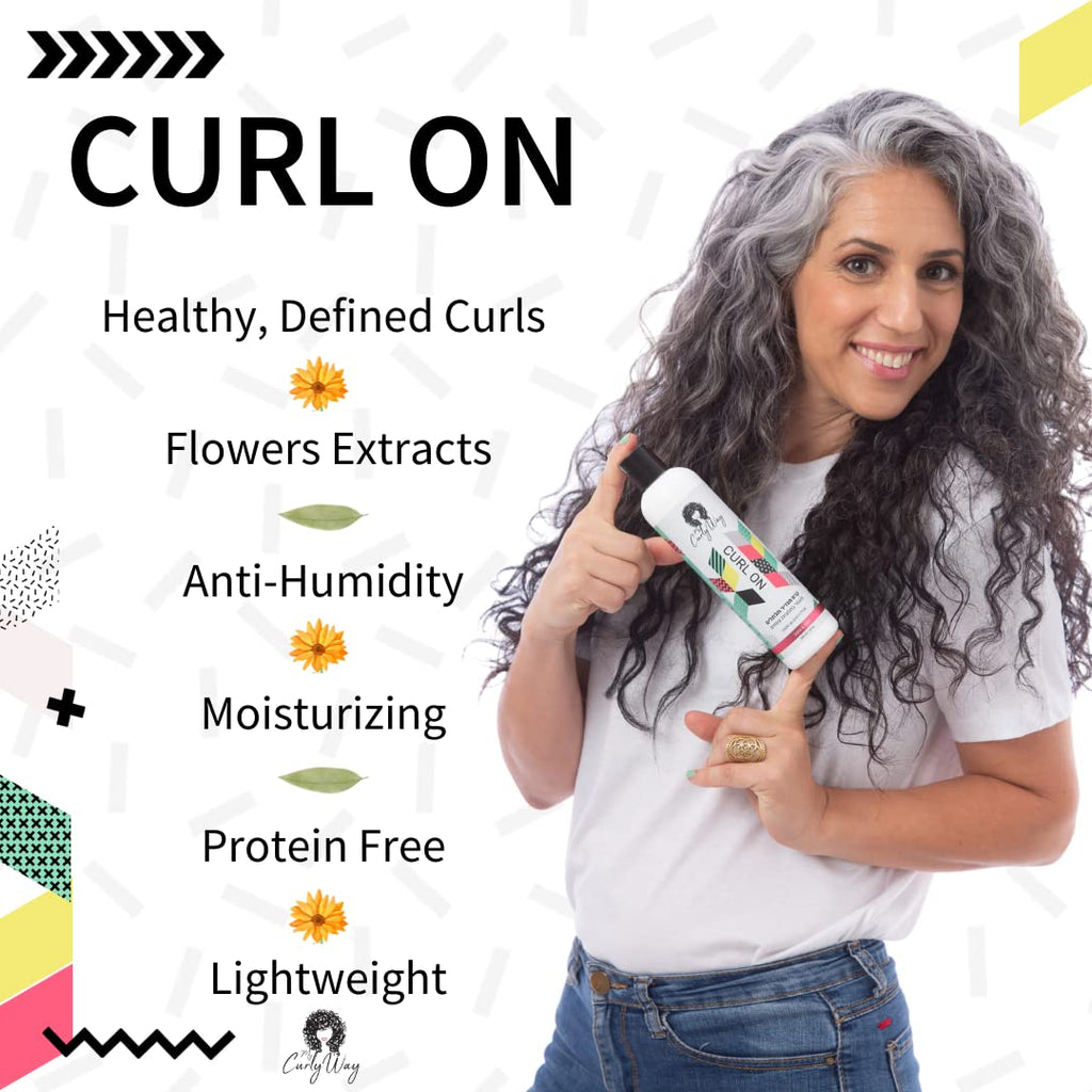 10 Oz Vegan Leave In Conditioner for Curly Hair I244