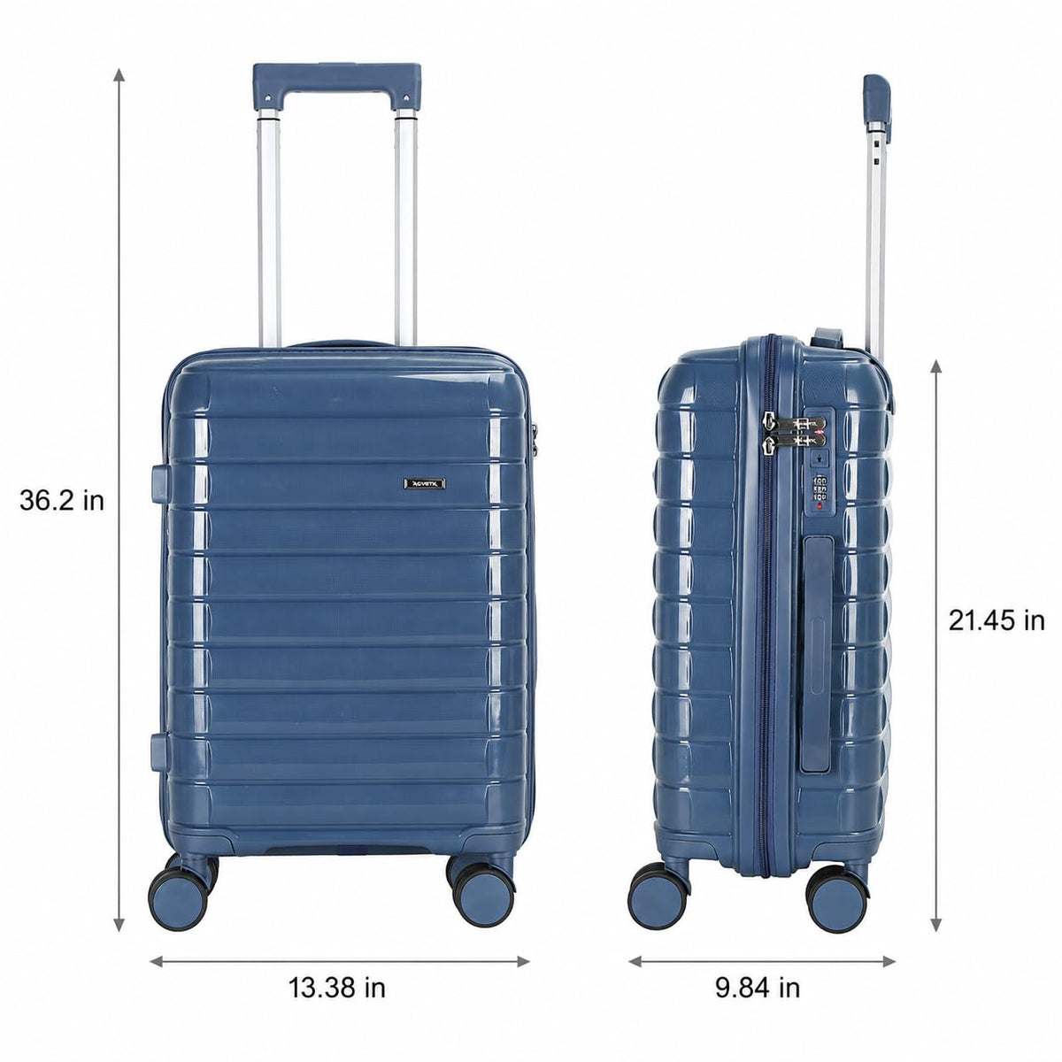 20 Inch Lightweight Hard Shell Spinner Luggage H758374