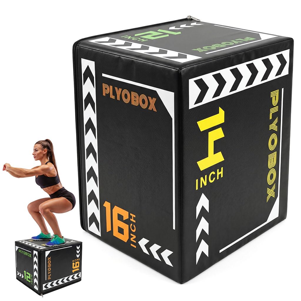 3-in-1 Plyometric Jump Box H32832