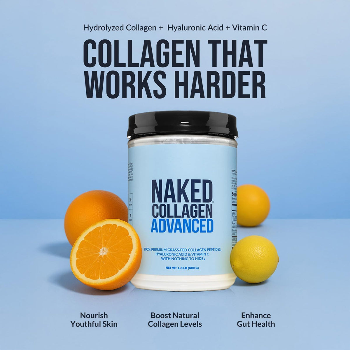 Chocolate Collagen Peptides Protein Powder, 1.3LB L151