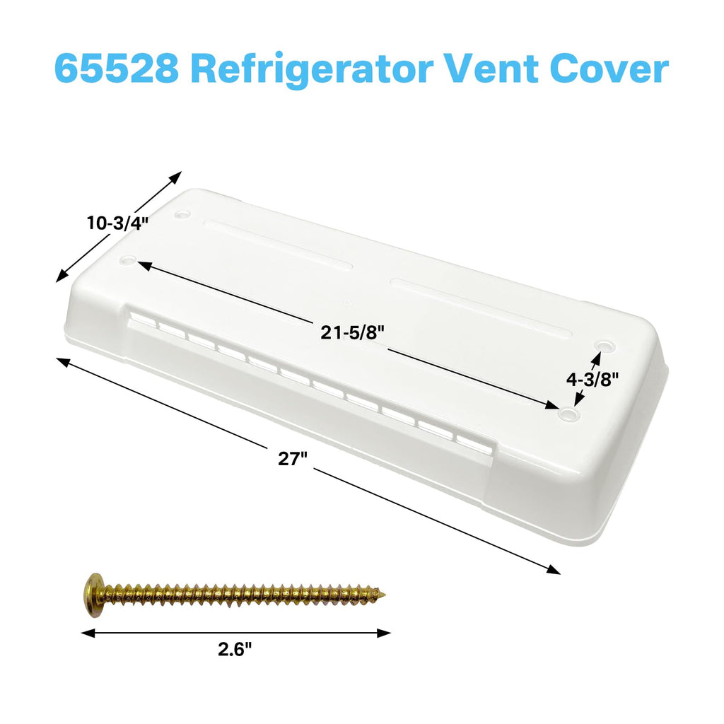 RV Refrigerator Vent Cover Replacement A287