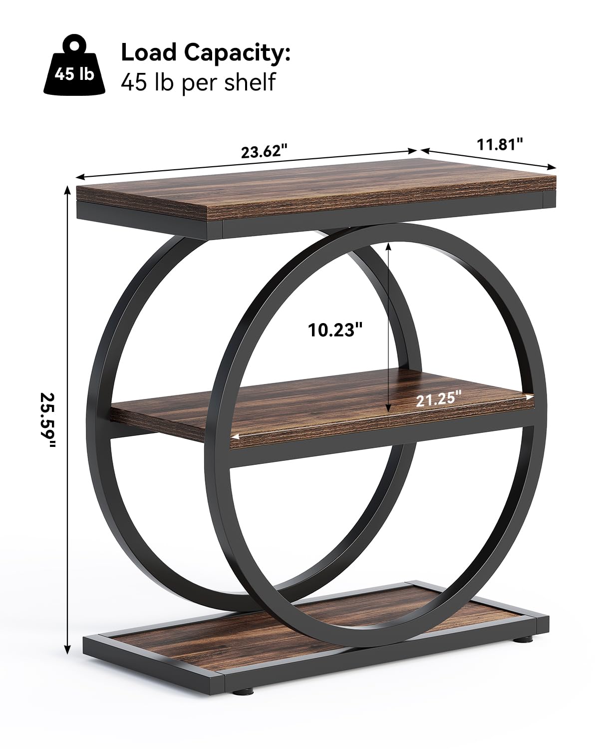 3-Tier Side Table L5707