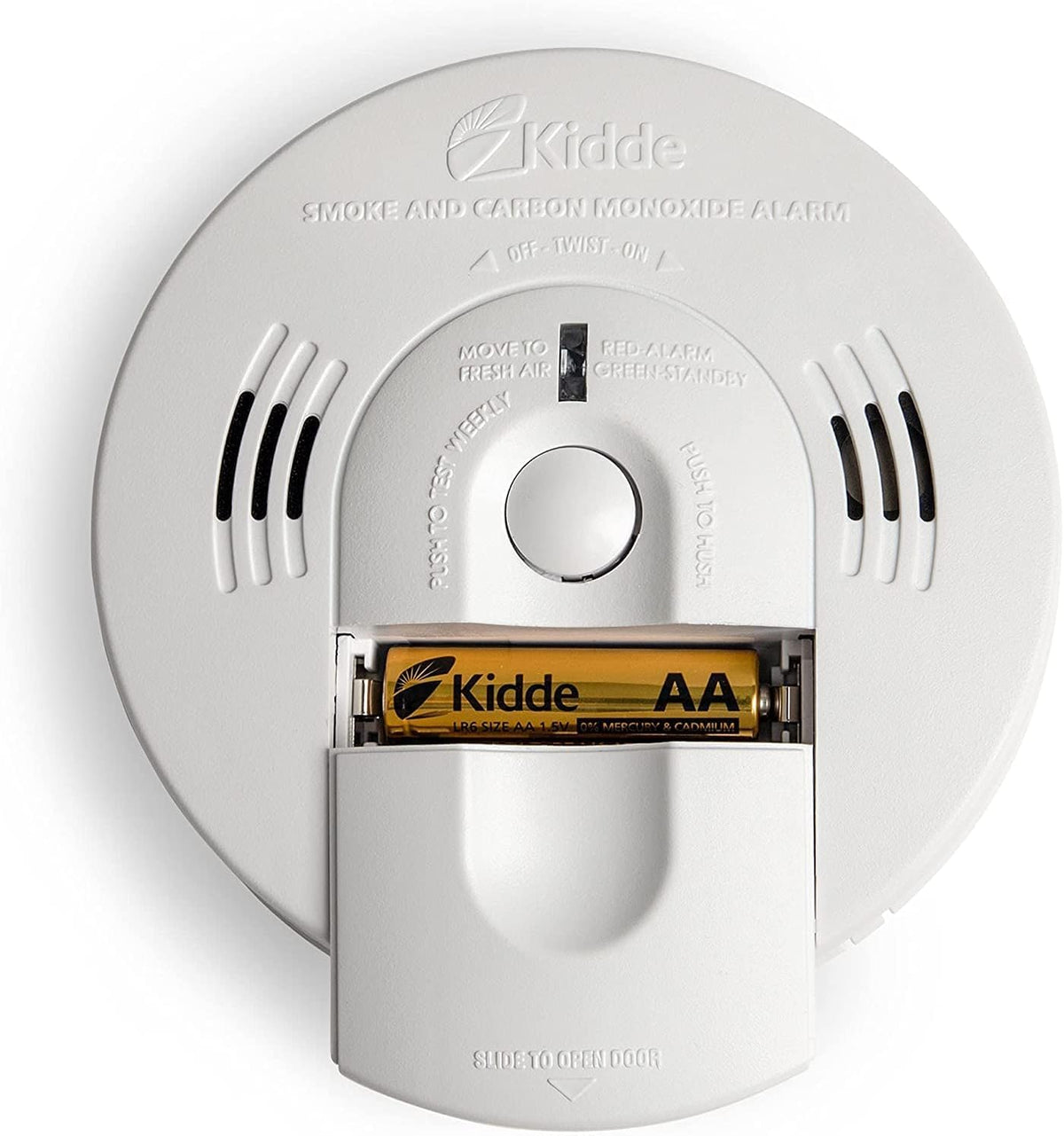 Hardwired Smoke & Carbon Monoxide Detector with Battery Backup, Pack of 2 X7829