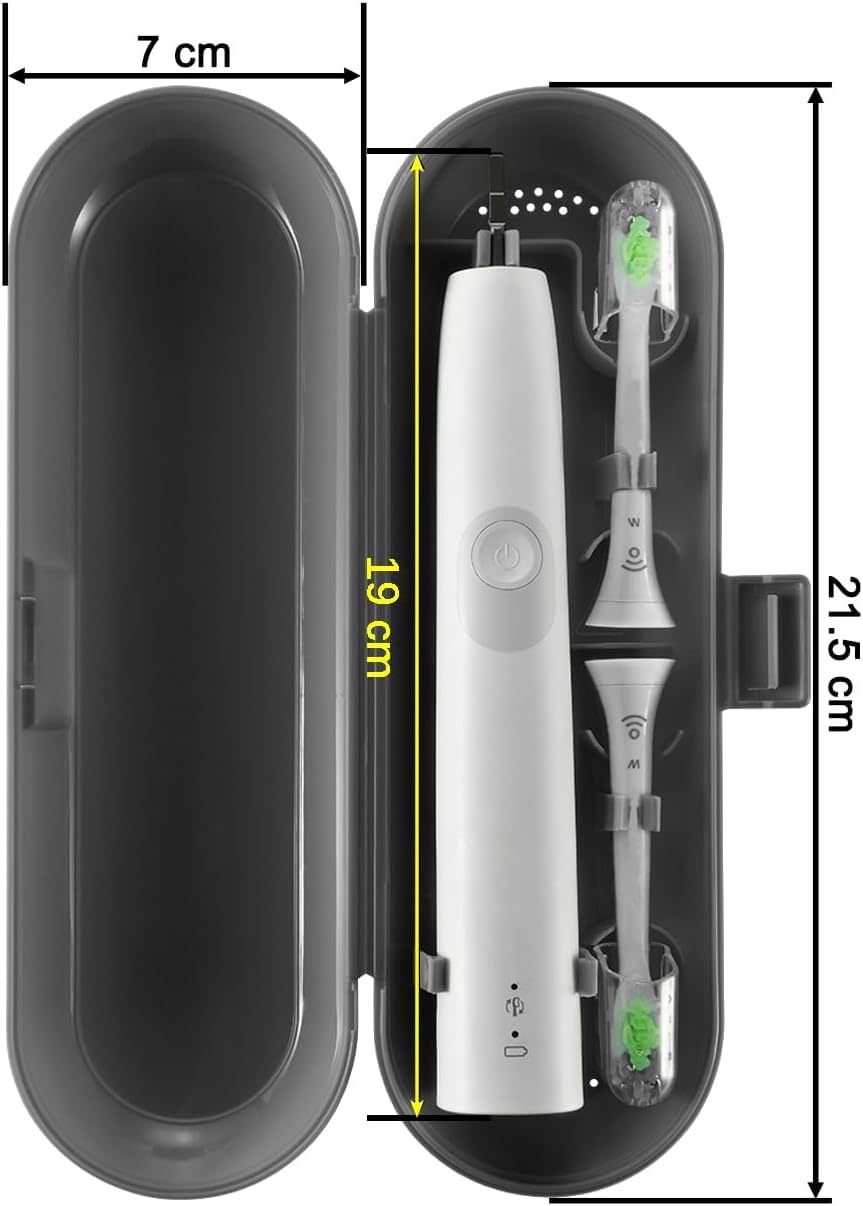 Plastic Electric Toothbrush Travel Case R18194