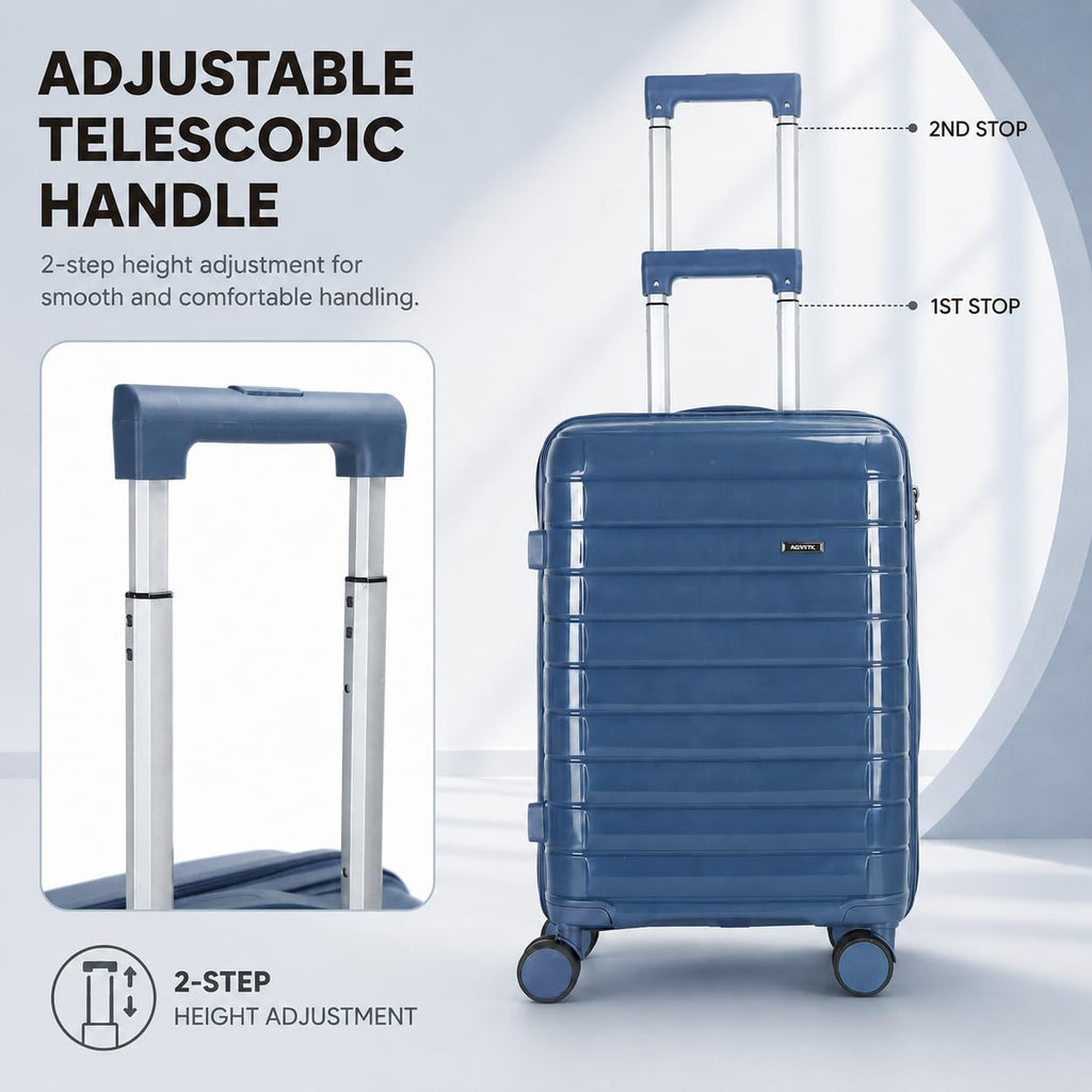 20 Inch Lightweight Hard Shell Spinner Luggage H758374