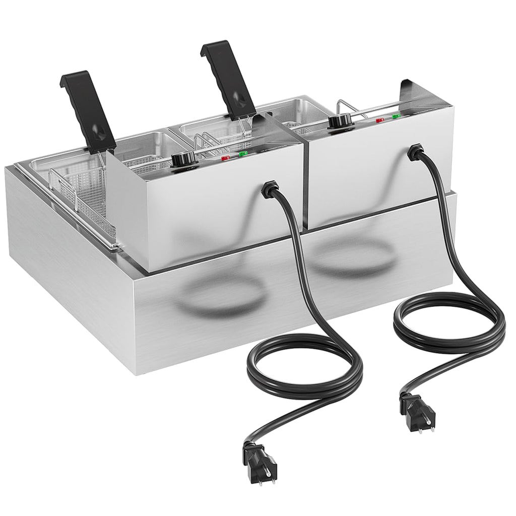 Commercial Deep Fryer with Double Baskets S71575
