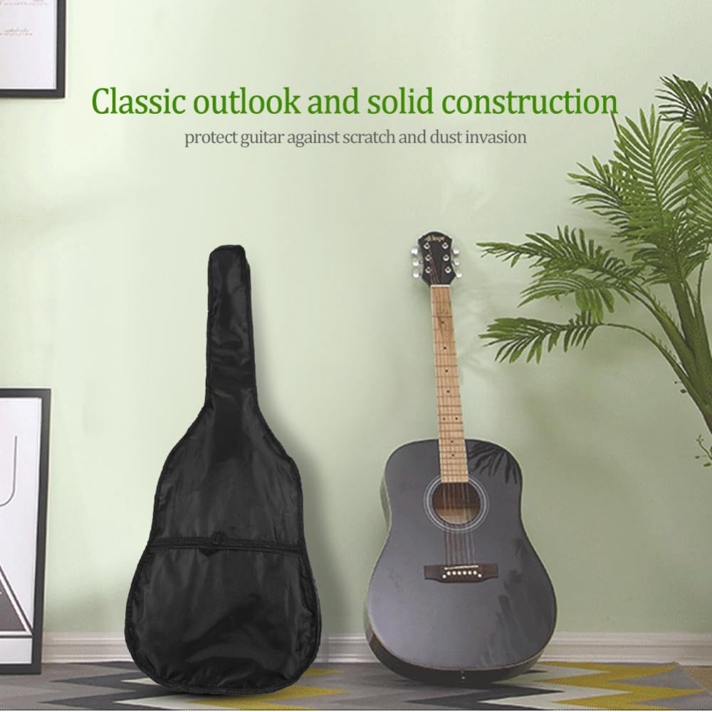38 Inch Oxford Cloth Water Resistant Acoustic Guitar Gig Bag G8443