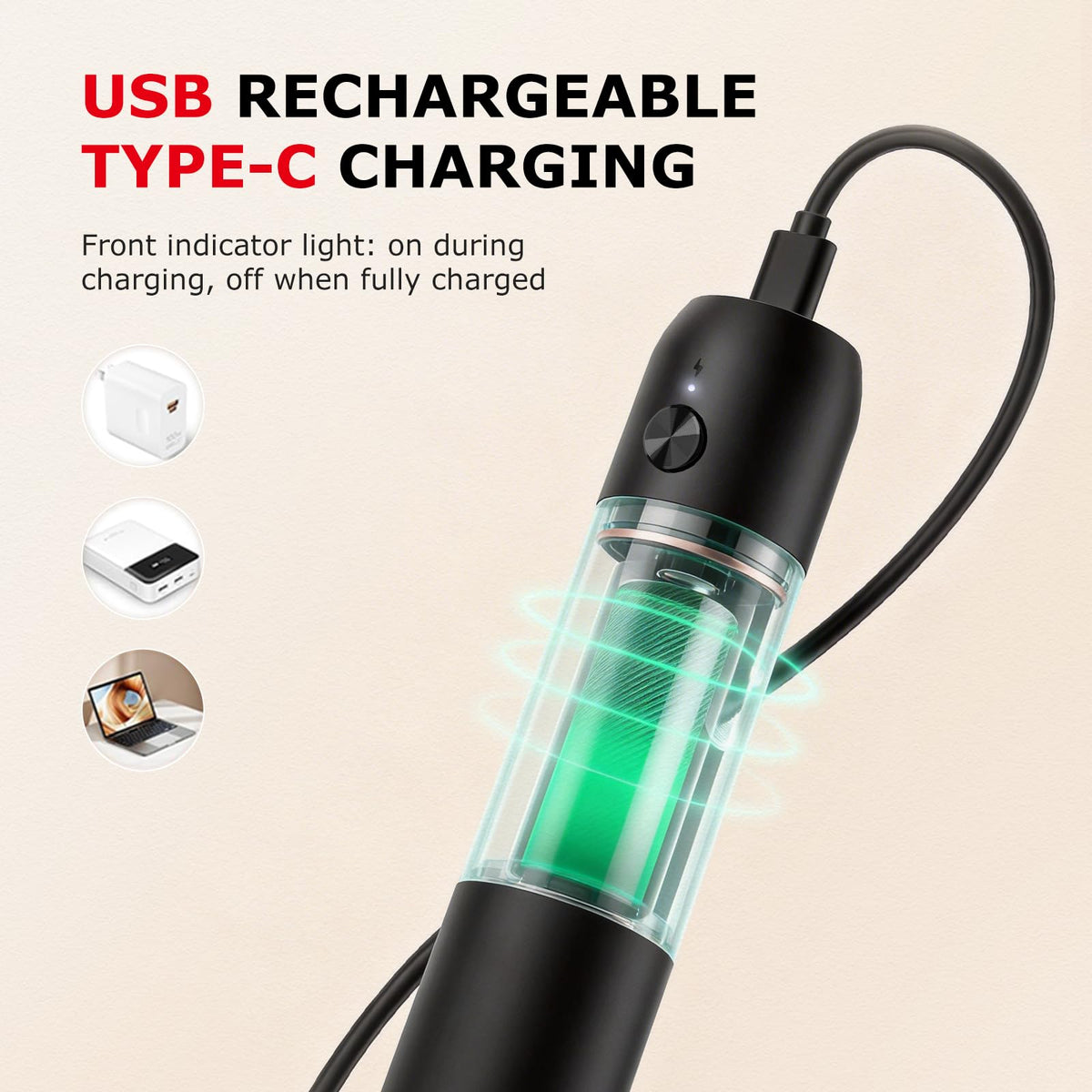 Rechargeable Handheld Milk Frother Q4809