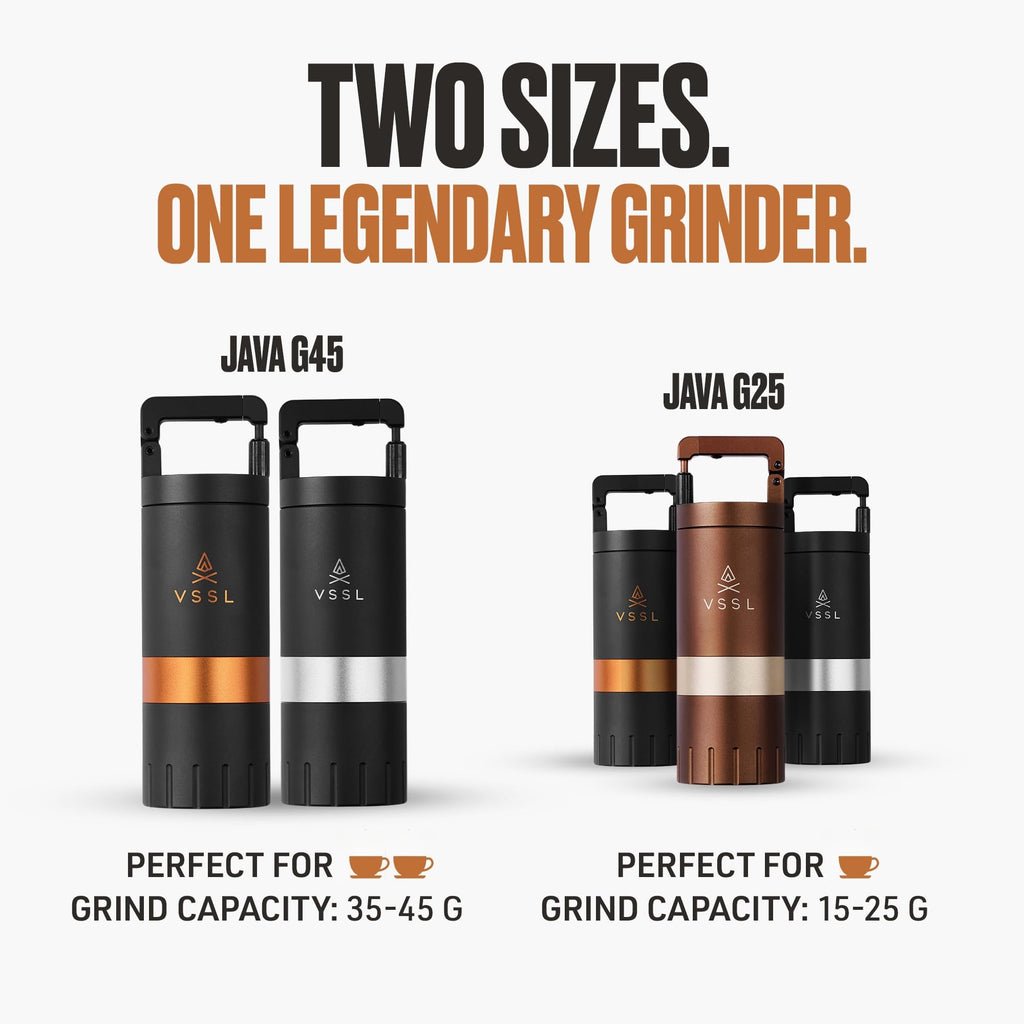 Manual Coffee Grinder with Stainless Steel Conical Burr Mill, 45 gram capacity T581830