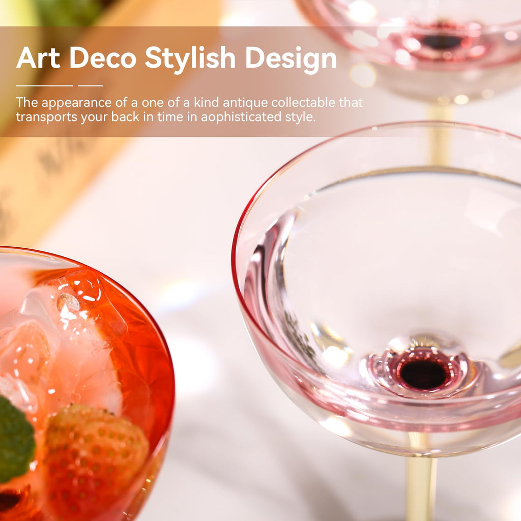 Pink Martini Glasses Set of 6 B506217