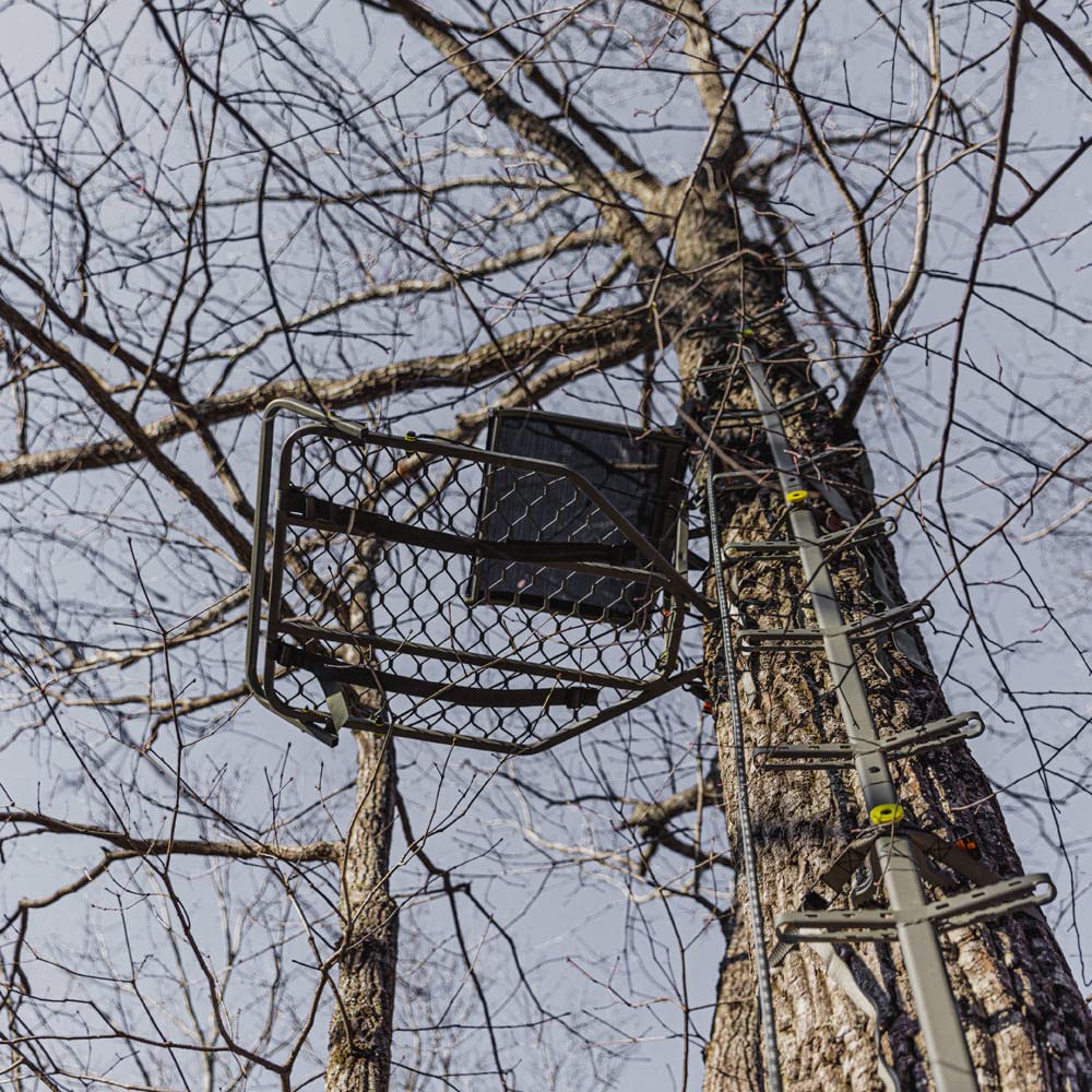 Hang-on Tree Stand with Folding Comfort-Mesh Seat U110478