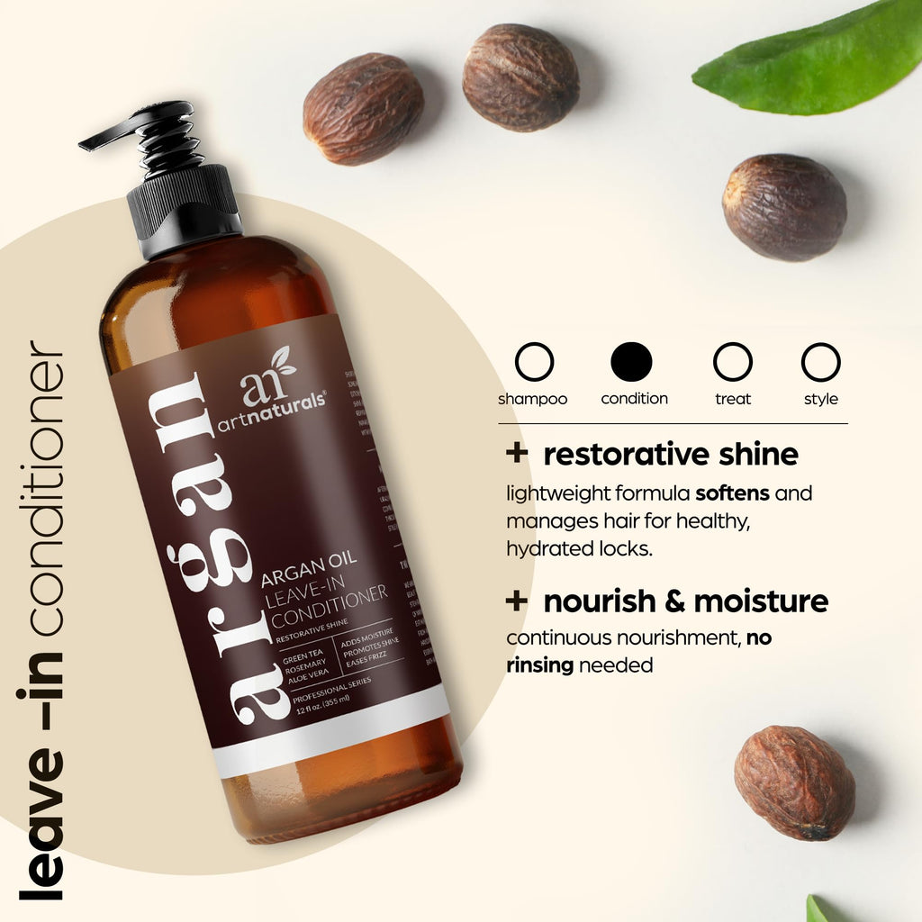 Argan Oil Leave-In Conditioner, 12 fl oz F736