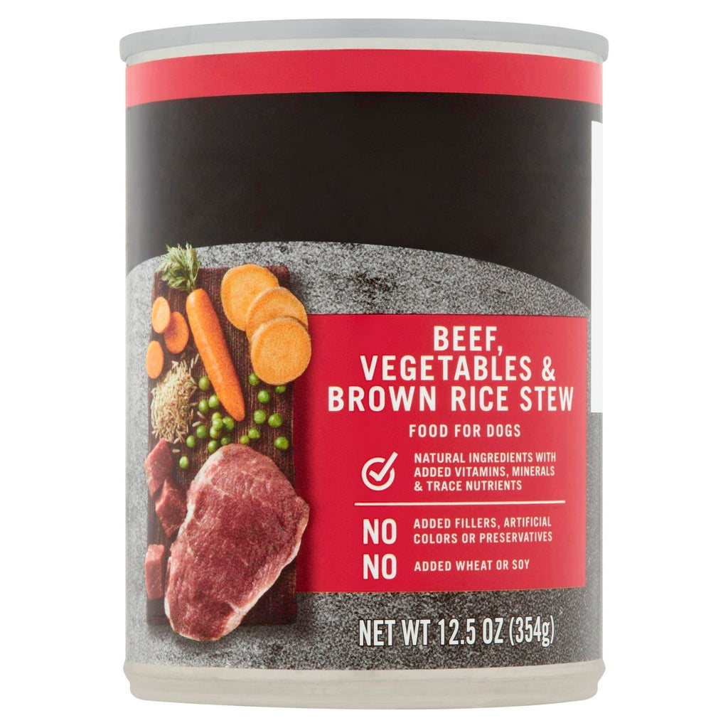 Wet Dog Food 12-Pack 12.5 Oz Canned Dog Food Topper in Gravy S90037