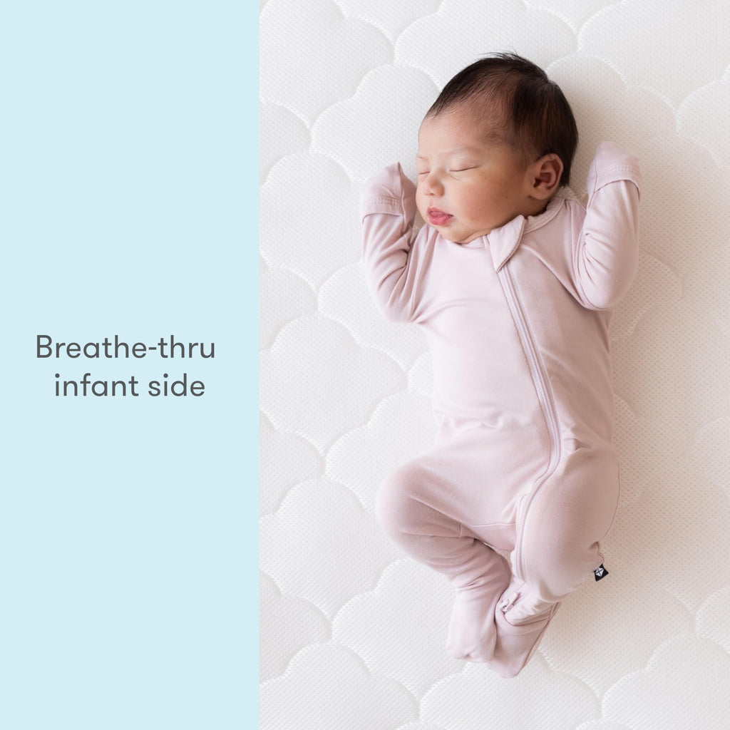 White Waterproof Crib Mattress Q92186