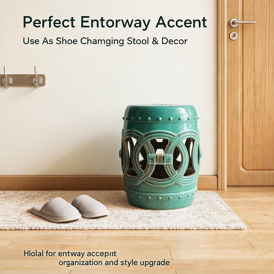 Ceramic Garden Stool Z754