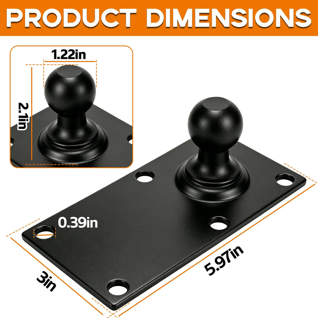 Trailer Sway Control Ball Plate P87373